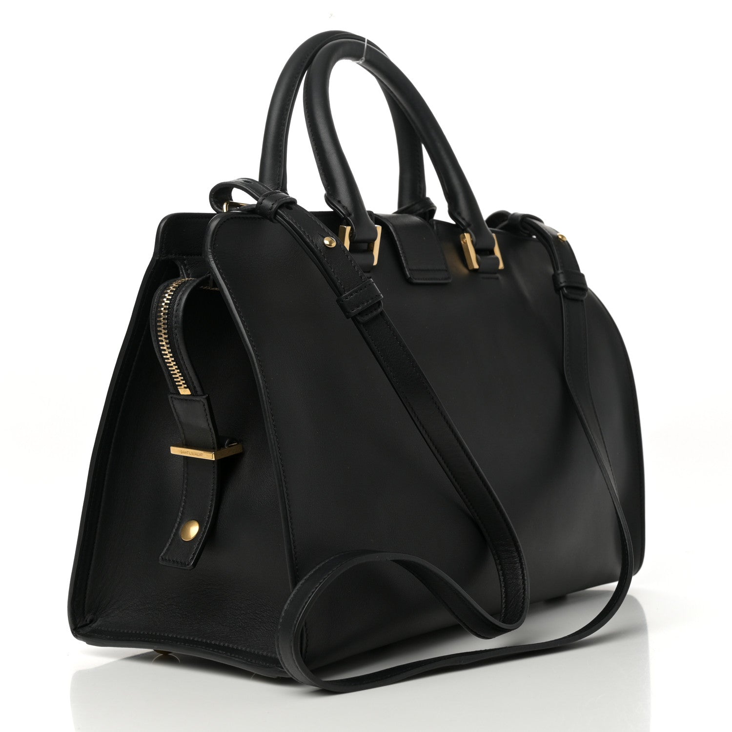 Saint Laurent Calfskin Small Classic Y Cabas Black 3 of 13