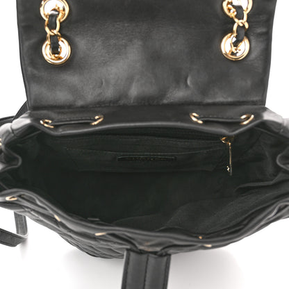 Chanel Lambskin Quilted Small Urban Spirit Backpack Black 5 of 10