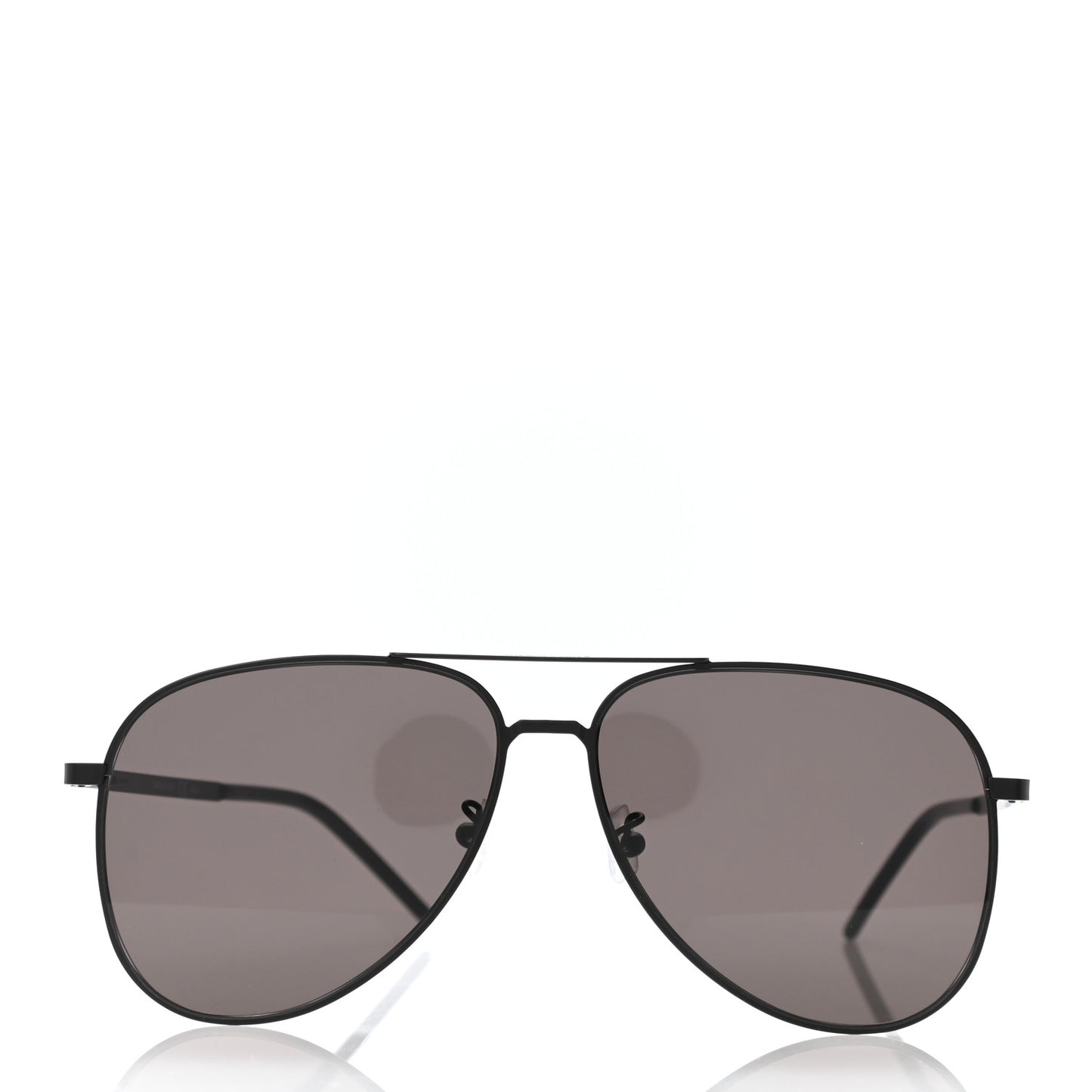 Metal Aviator Classic 11 Slim Sunglasses Black