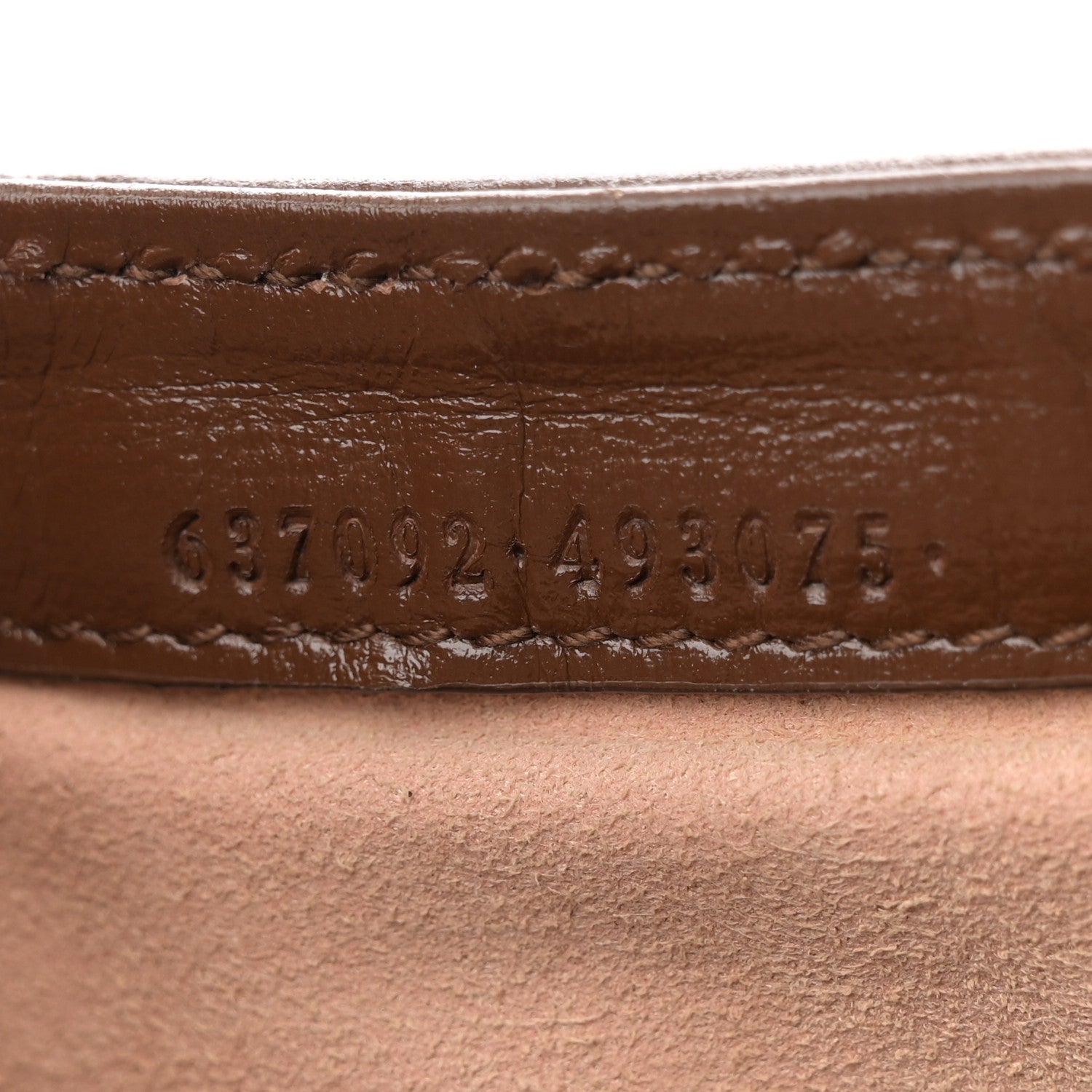 Gucci GG Supreme Monogram Azalea Calfskin Web Mini Jackie 1961 Hobo Beige Ebony Brown Sugar 7 of 11