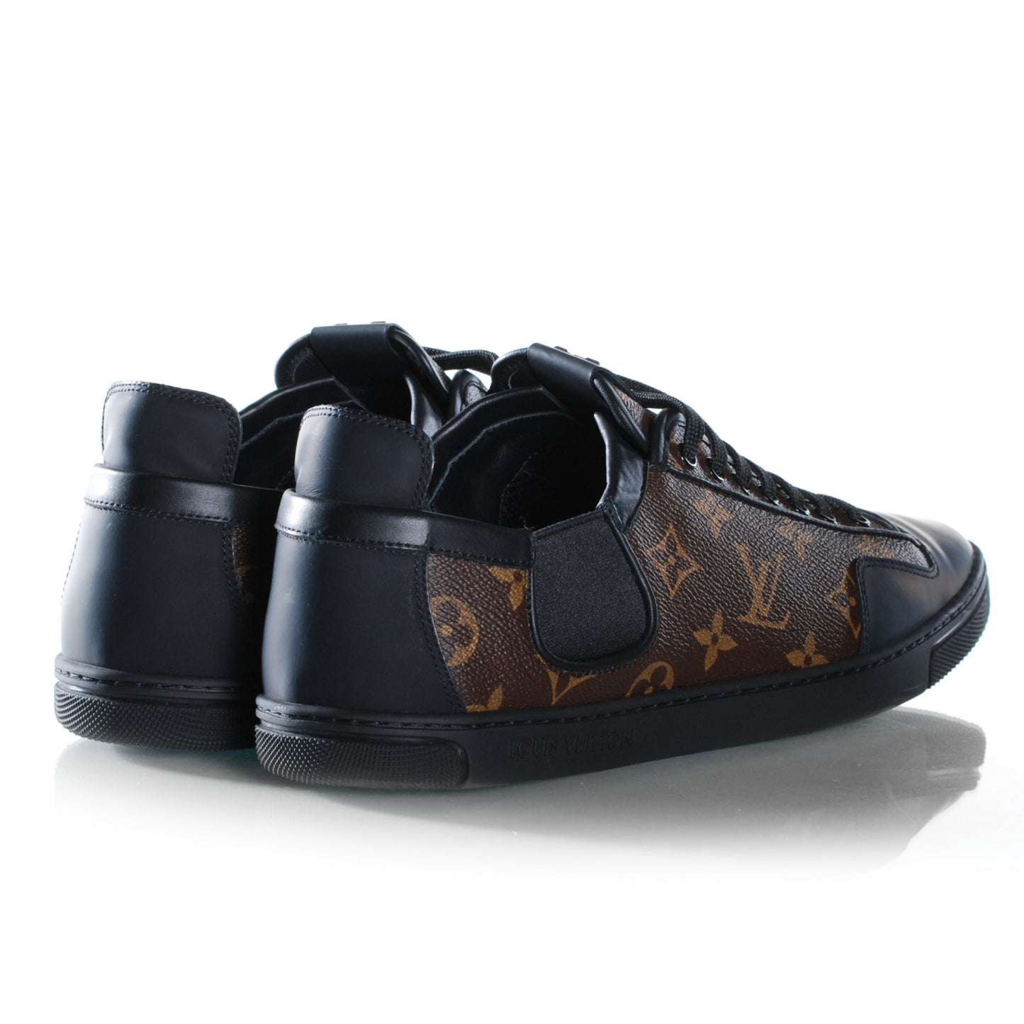 Calfskin Monogram Sneakers Tennis Shoes 10