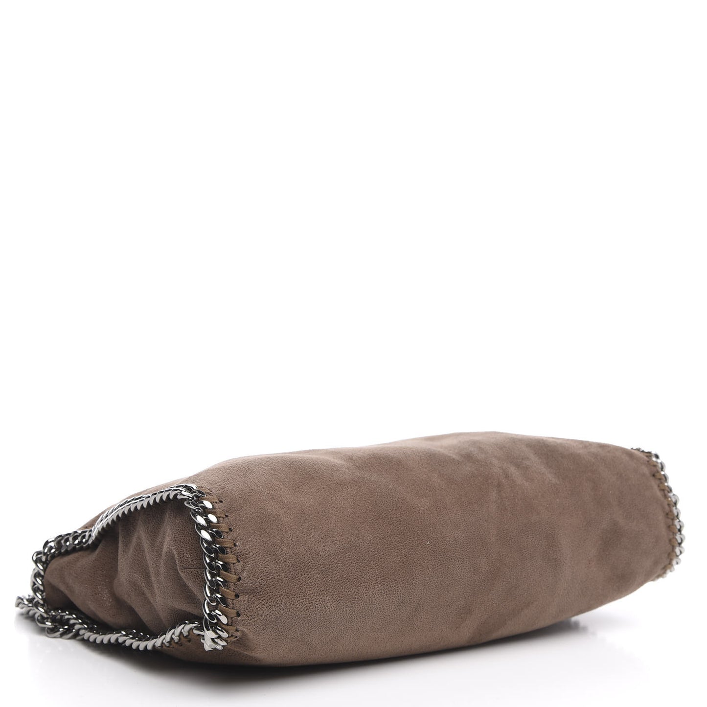 Shaggy Deer Falabella Fold Over Tote Brown