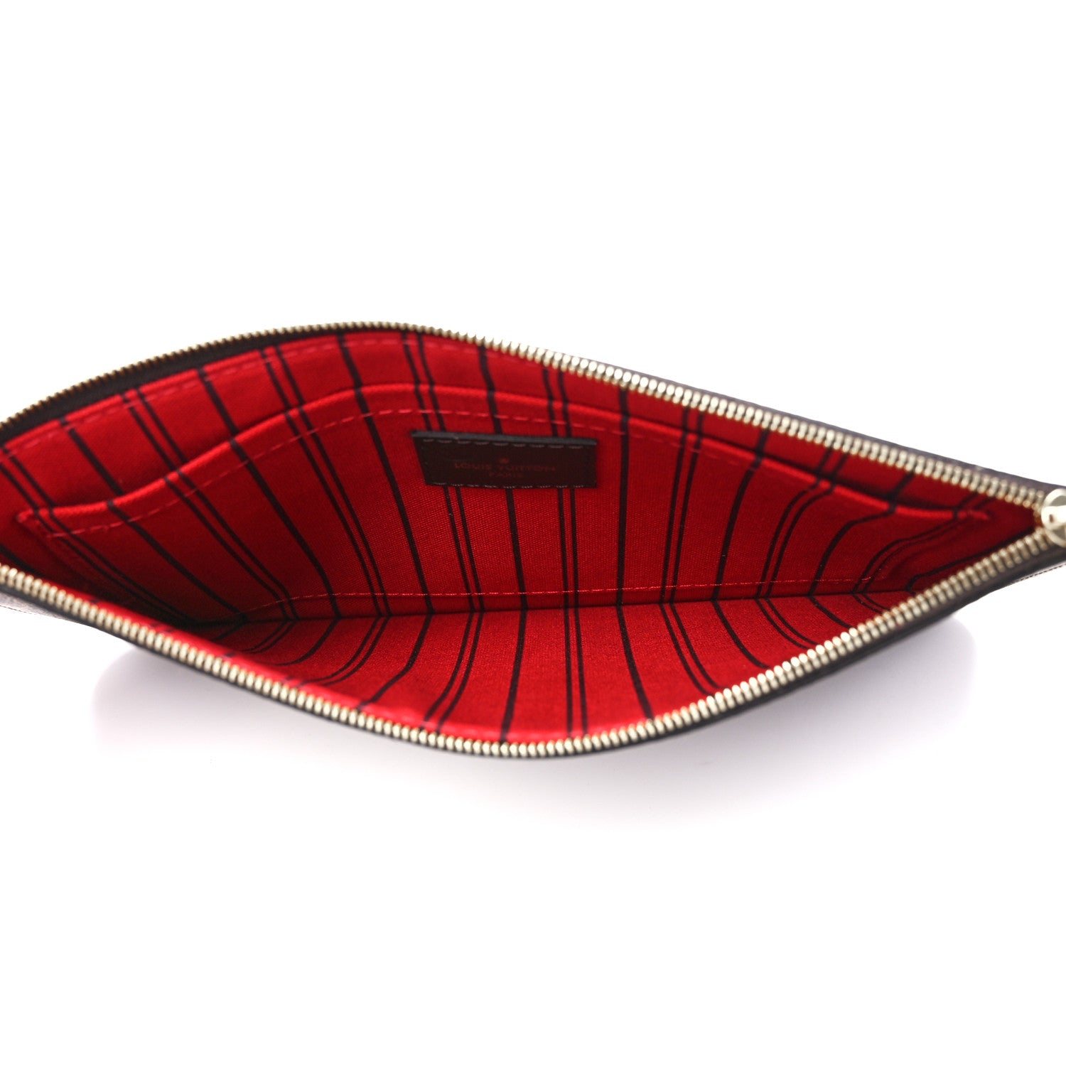 Louis Vuitton Damier Ebene Neverfull MM GM Pochette 5 of 10