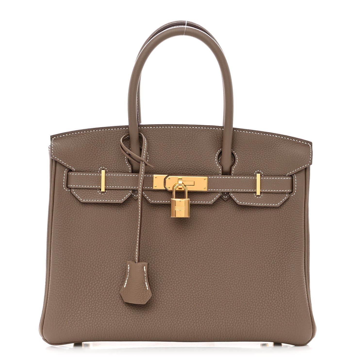 Hermes Togo Birkin 30 Etoupe 1 of 12