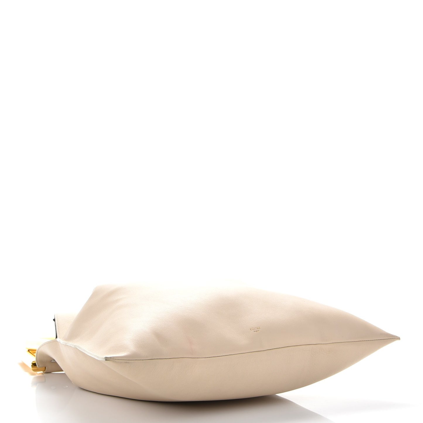 Calfskin Triangle Open Sac Cream