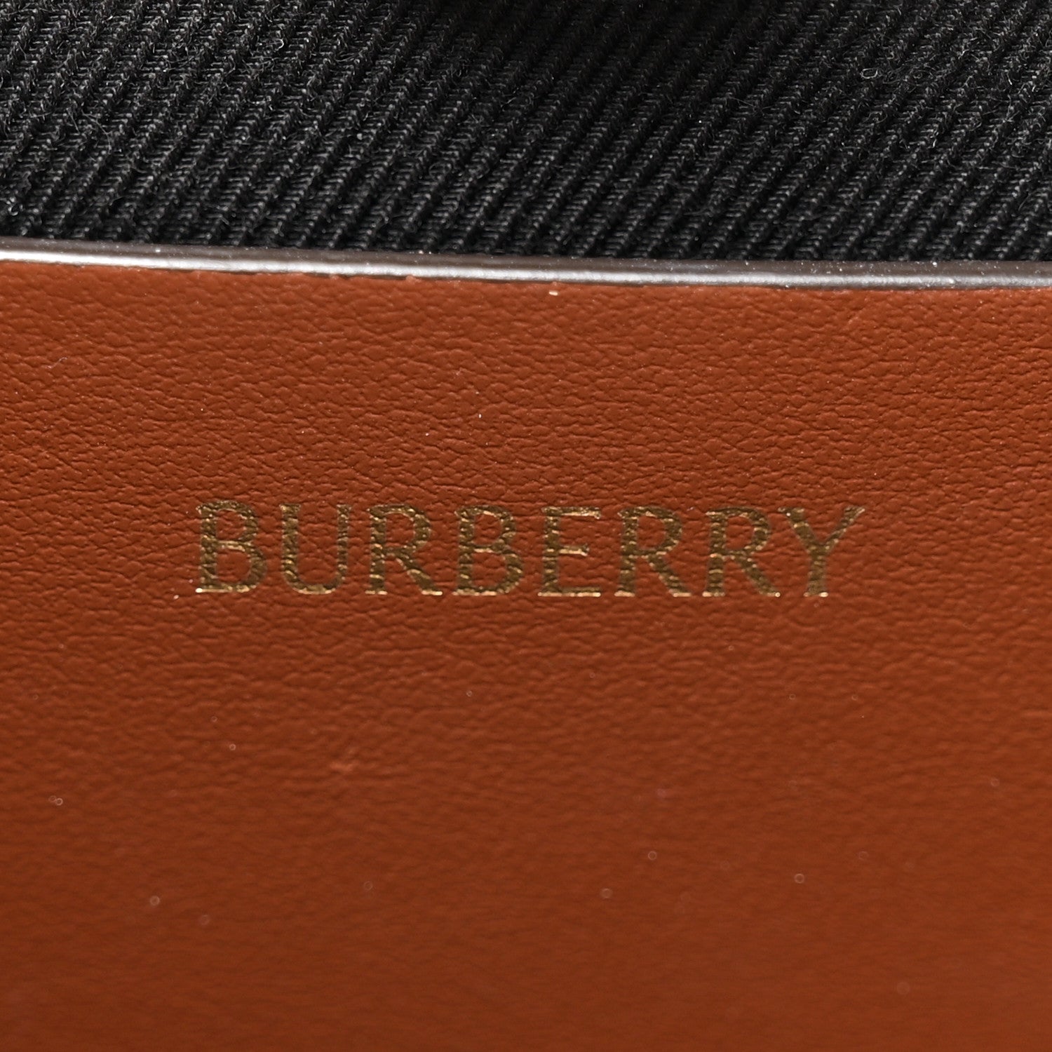 Burberry E-Canvas Check Calfskin Mini Freya Tote Dark Birch Brown 6 of 12