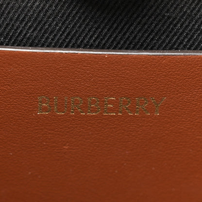 Burberry E-Canvas Check Calfskin Mini Freya Tote Dark Birch Brown 6 of 12