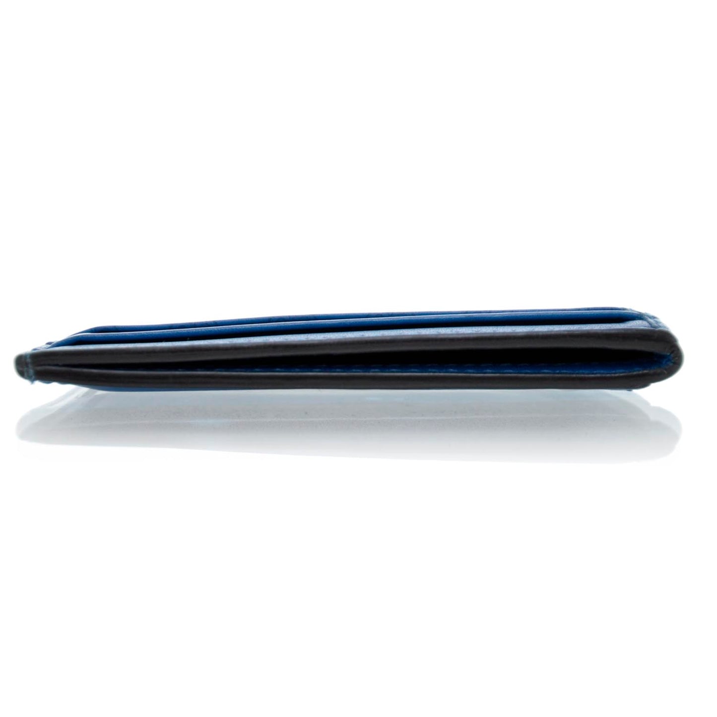 Microguccissima ID Window Card Holder Blue