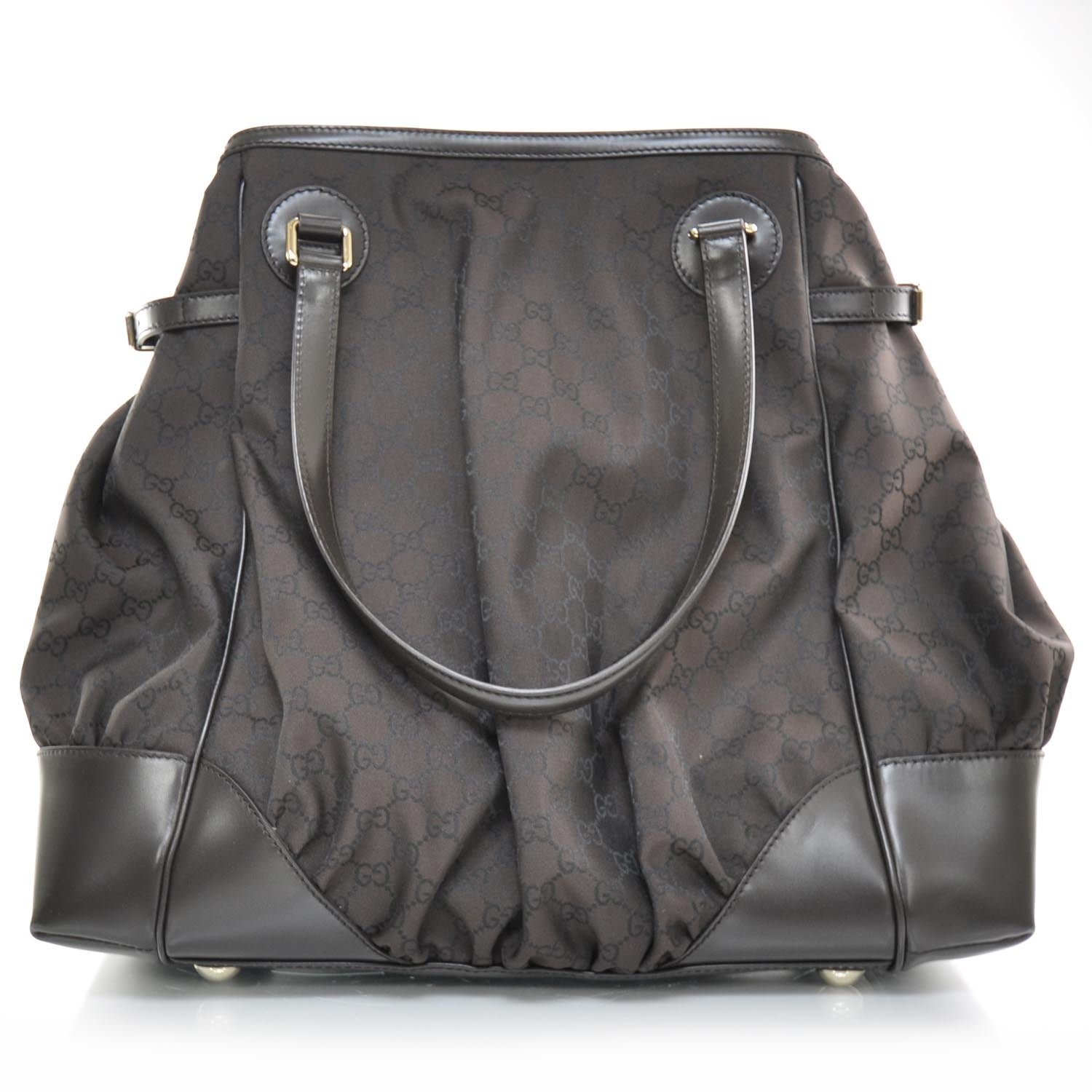Gucci Monogram Full Moon Tote Brown 1 of 8