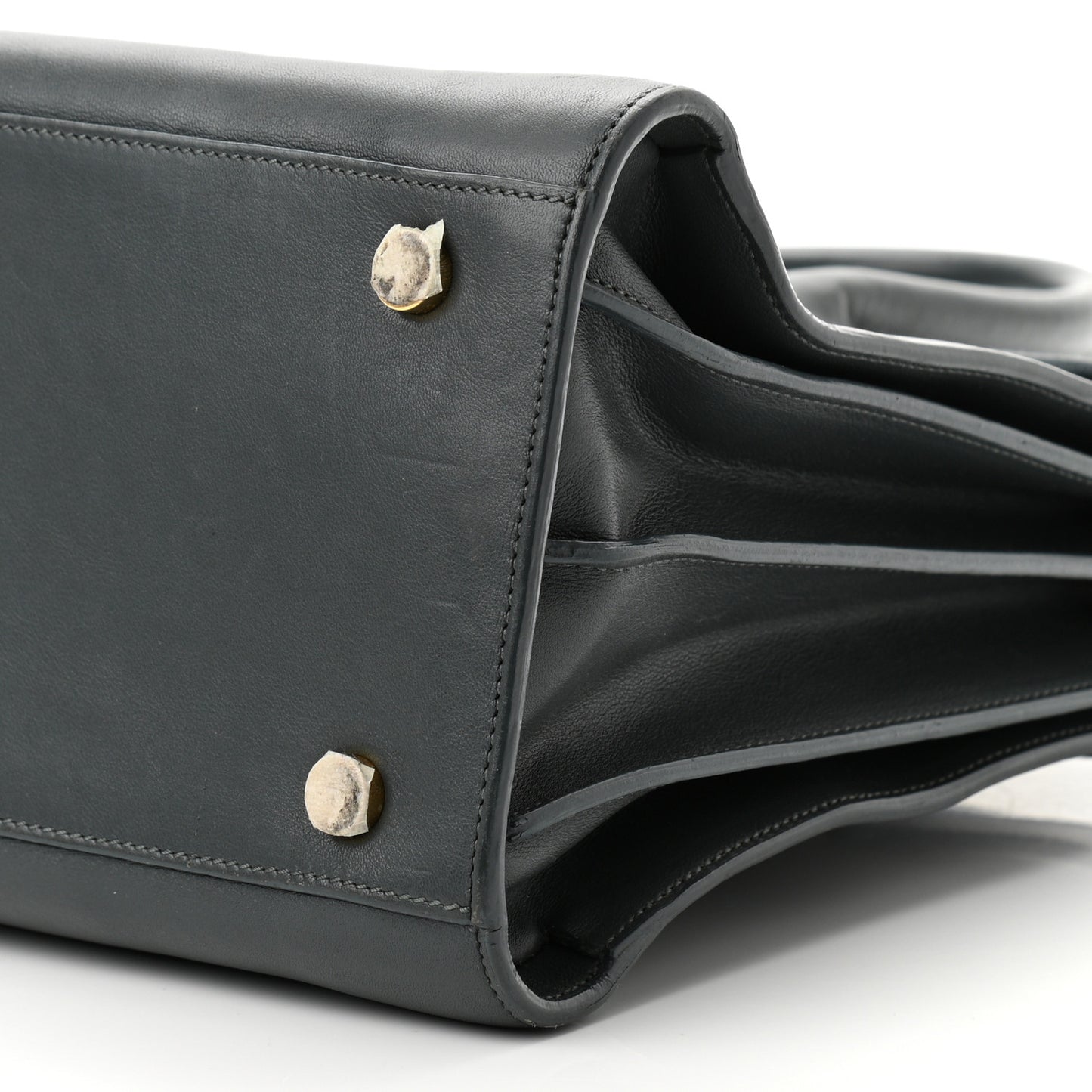 Calfskin Small Classic Sac De Jour Petrol