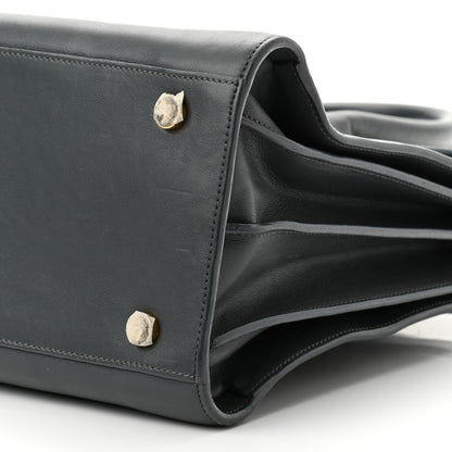 Saint Laurent Calfskin Small Classic Sac De Jour Petrol 8 of 12