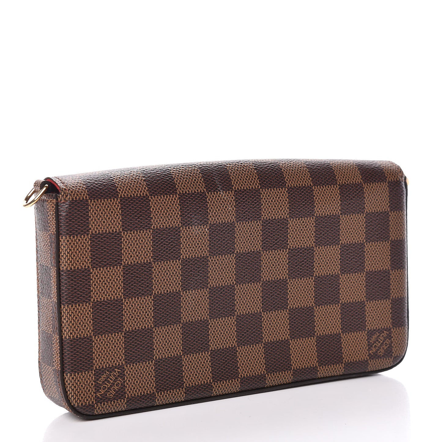 Damier Ebene Pochette Felicie Chain Wallet