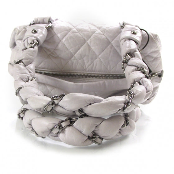Ligne Small Tote Bag White