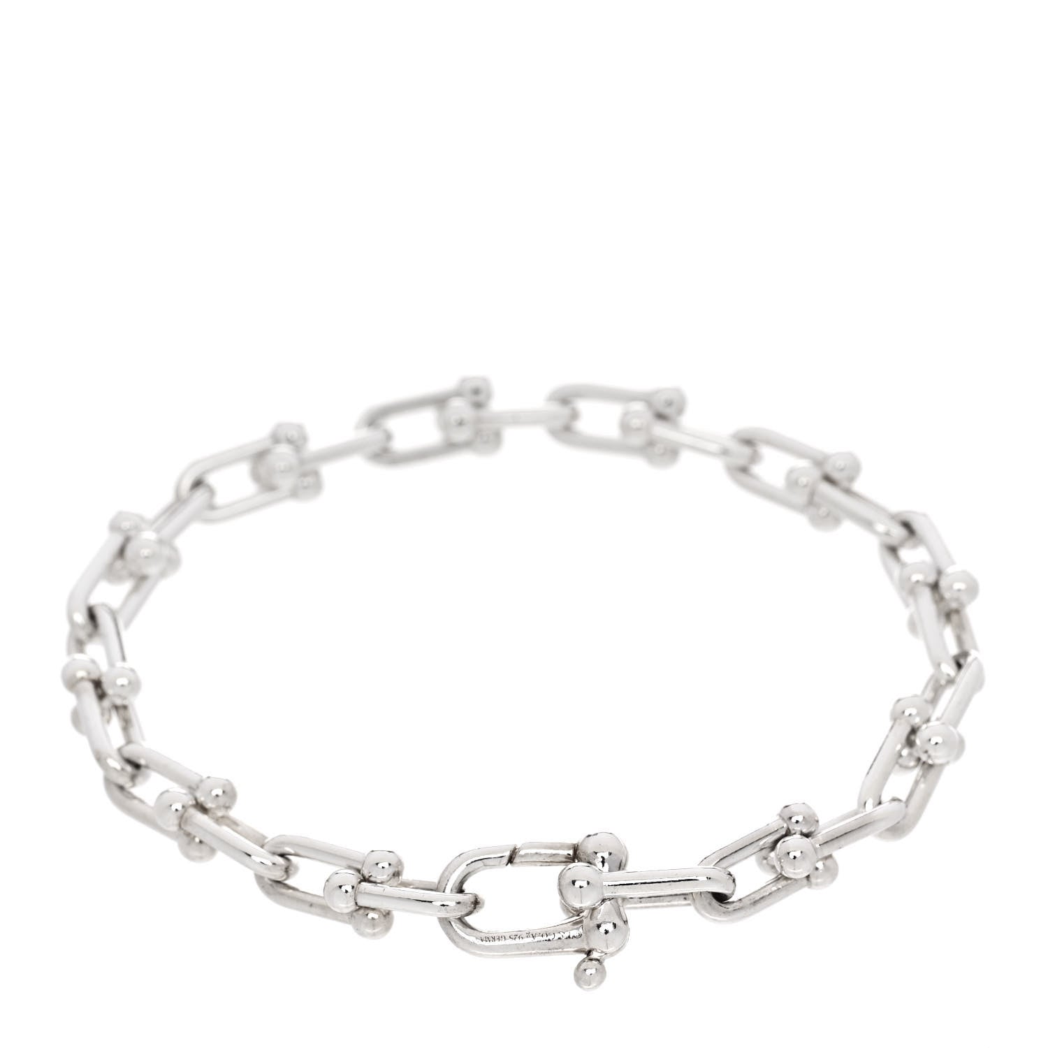 Tiffany Sterling Silver Small HardWear Link Bracelet 2 of 4