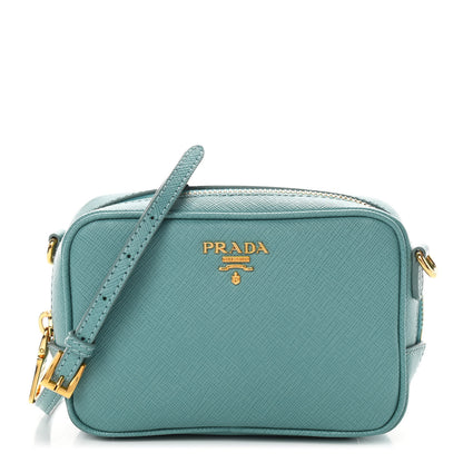 Prada Saffiano Mini Camera Crossbody Bag Anice 1 of 8
