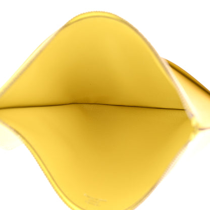 Hermes Swift Jige Duo Clutch Lime 7 of 12