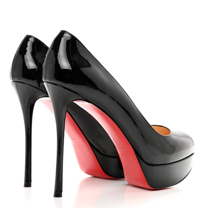 Christian Louboutin Patent Dirditta 130 Platform Pumps 39 Black 4 of 8