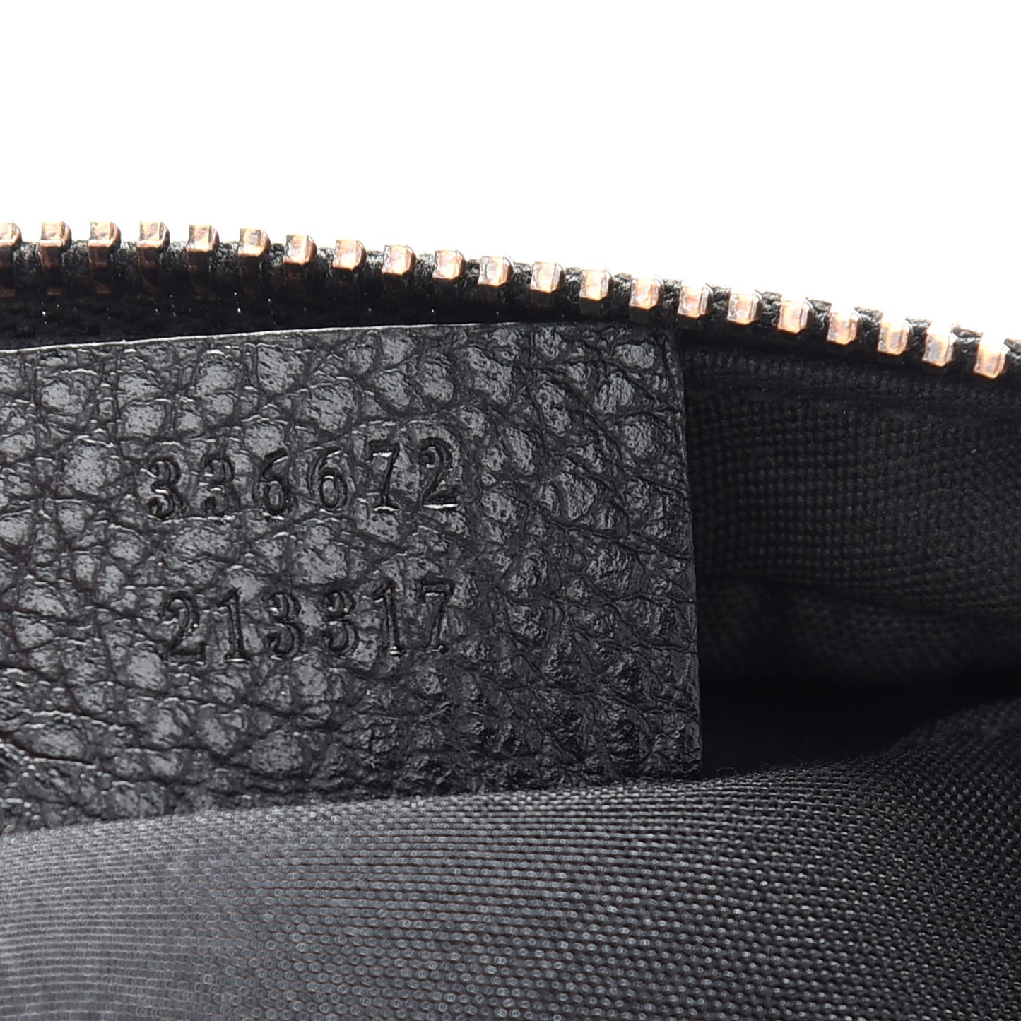 Pebbled Calfskin Nylon Monogram Belt Bag Black