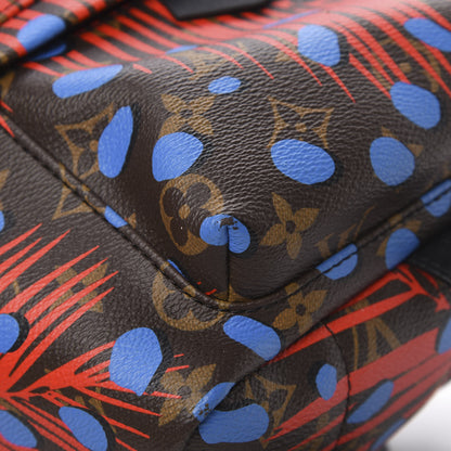 Louis Vuitton Monogram Jungle Dots Palm Springs Backpack PM Coquelicot Denim 11 of 11