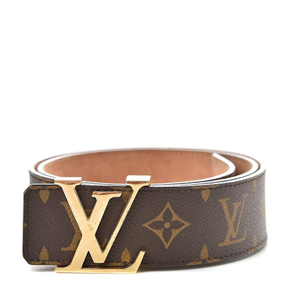 Louis Vuitton Monogram 40mm LV Initiales Belt 80 32 1 of 13