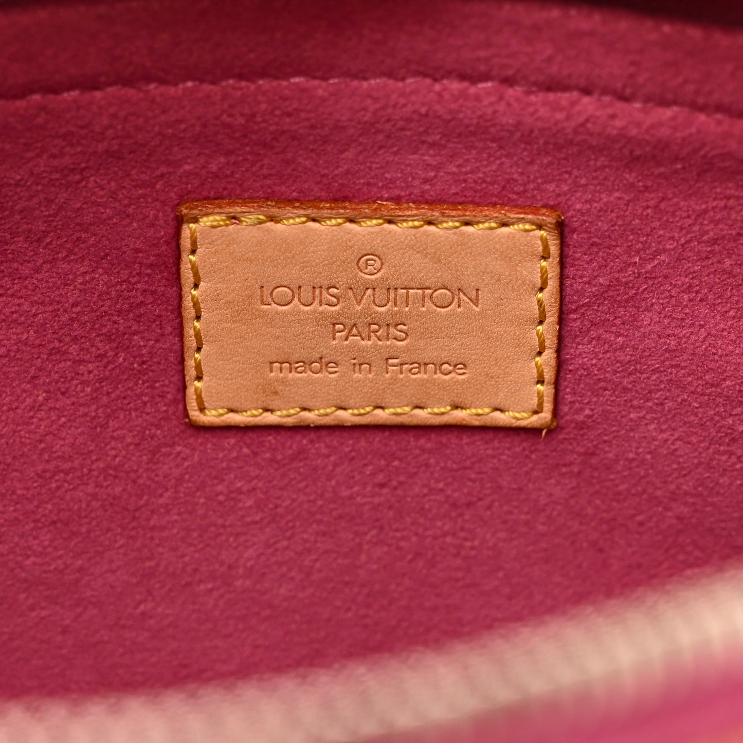 Monogram Denim Neo Speedy Fuchsia