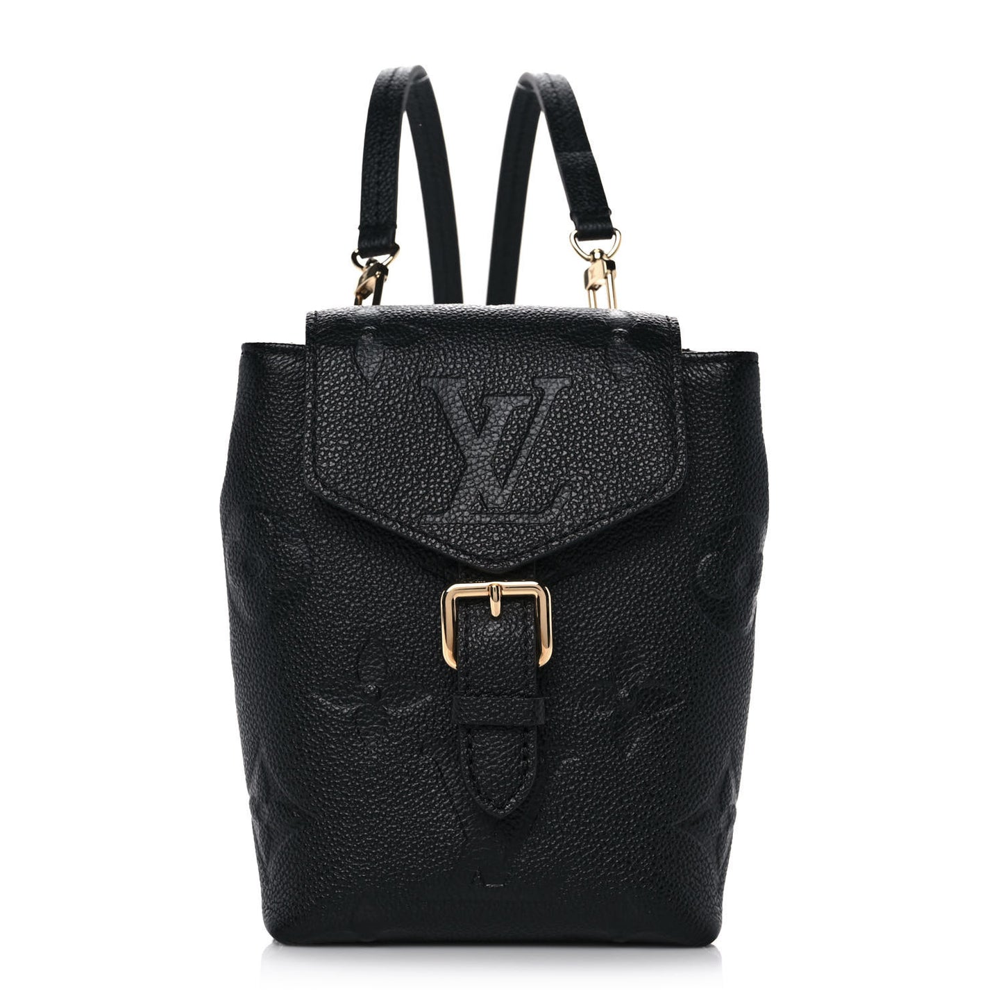 Empreinte Monogram Giant Tiny Backpack Black