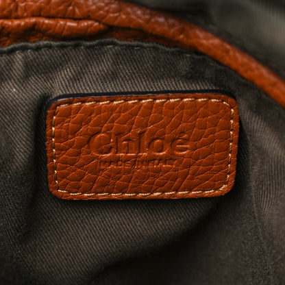 Chloe Calfskin Medium Marcie Satchel Tan 6 of 7