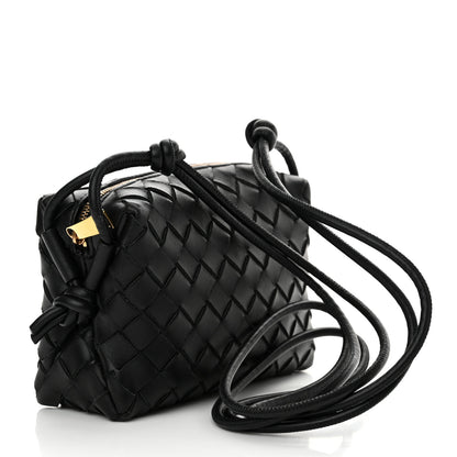 Bottega Veneta Nappa Intrecciato Mini Loop Camera Bag Black 3 of 9
