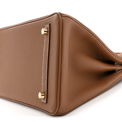 Hermes Togo Birkin 25 Gold 10 of 11