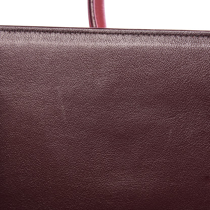 Celine Nubuck Medium Phantom Luggage Red 10 of 20