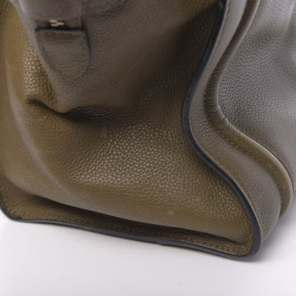 Celine Drummed Calfskin Mini Luggage Jungle 16 of 18