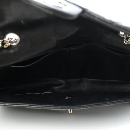 Chanel Lambskin Quilted East West Flap Black 5 of 12