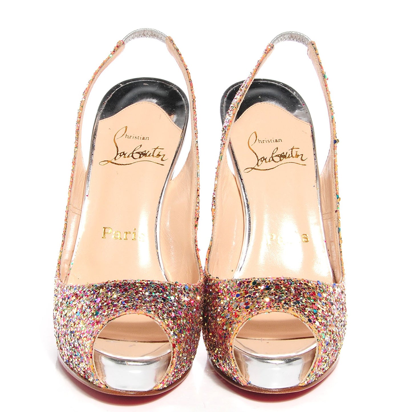 Glitter No Prive 120 Pumps 36.5 Multicolor