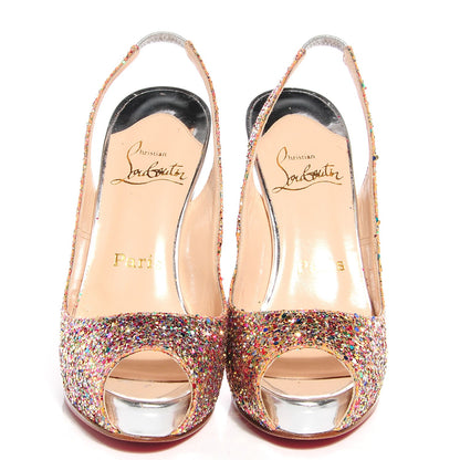 Christian Louboutin Glitter No Prive 120 Pumps 36.5 Multicolor 2 of 7