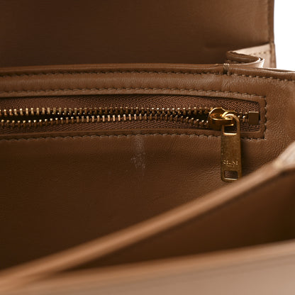 Celine Shiny Calfskin Medium Triomphe Bronze 12 of 12