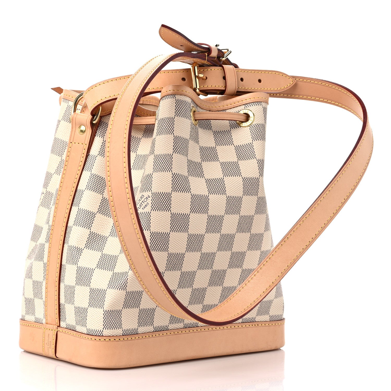 Louis Vuitton Damier Azur Noe BB 3 of 17