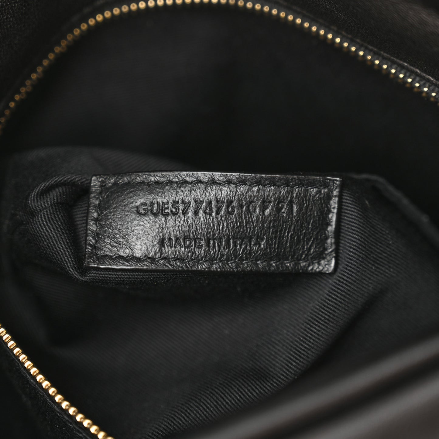 Lambskin Quilted Small Loulou Puffer Monogram Chain Satchel Black