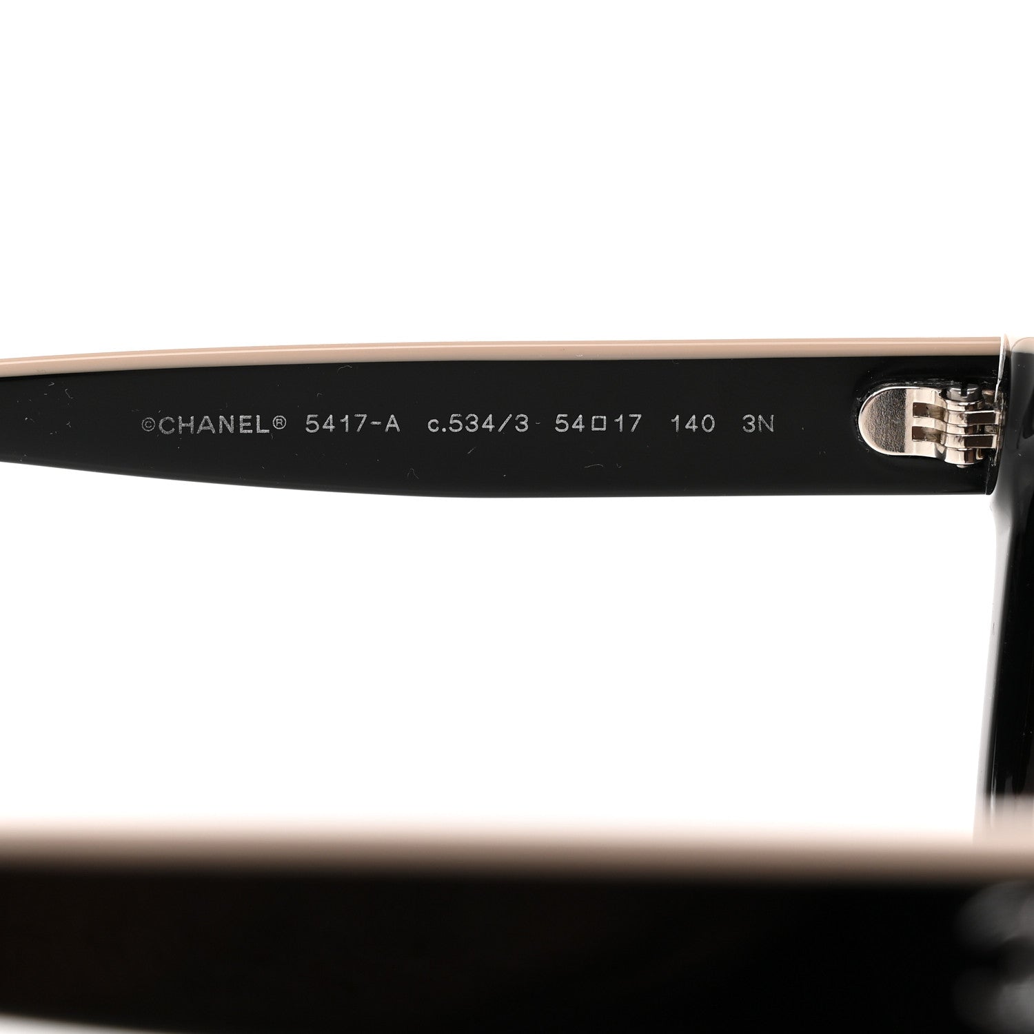 Chanel Acetate Square Sunglasses 5417-A Black 5 of 8