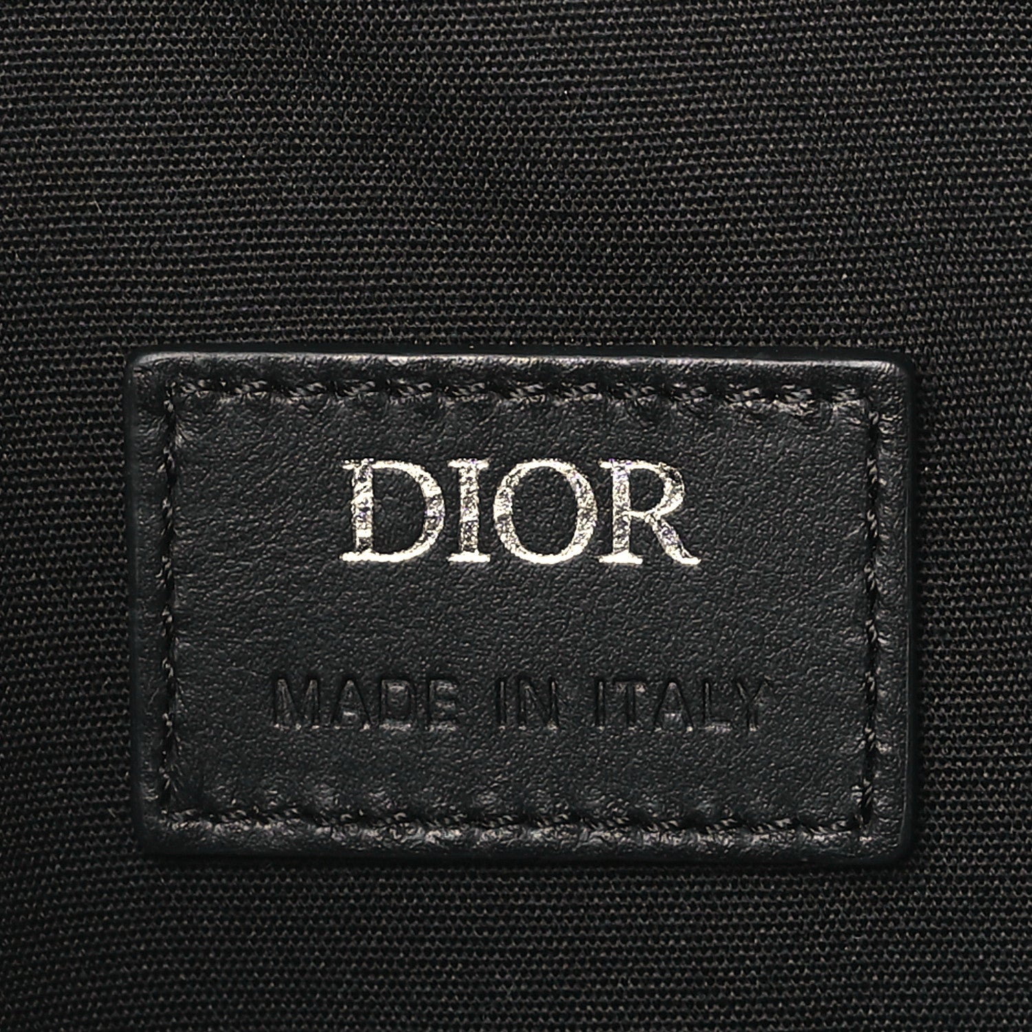 Christian Dior Canvas CD Diamond Lingot 22 Bag Black 6 of 10