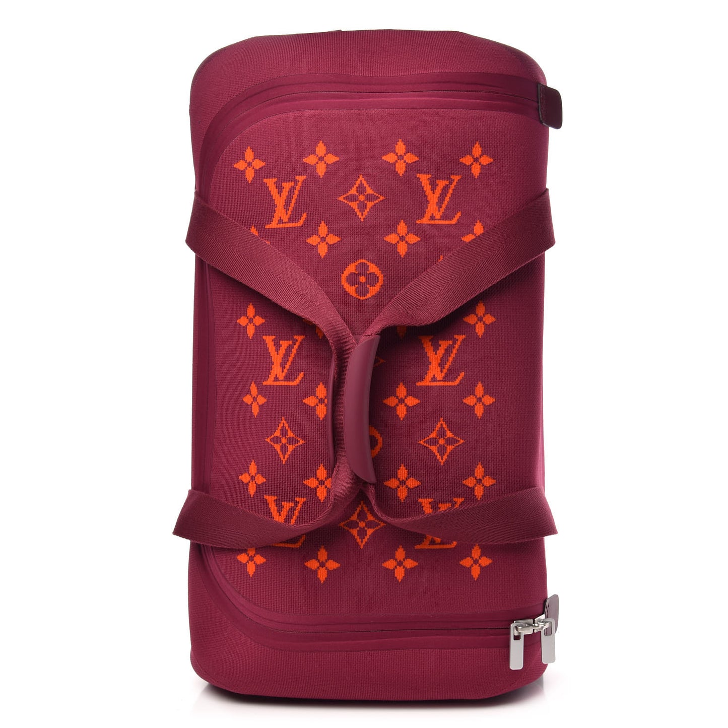 Knit Monogram Horizon Soft Duffle 55 Fuchsia