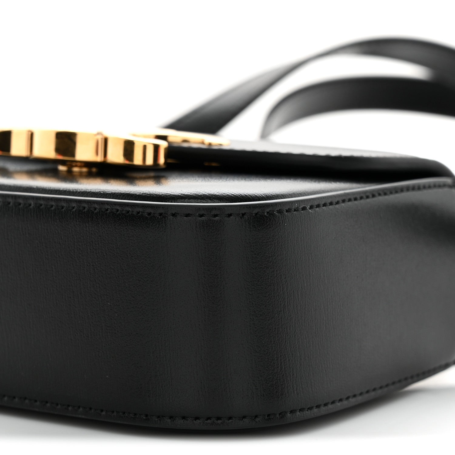 Celine Shiny Calfskin Mini Claude Black 10 of 11