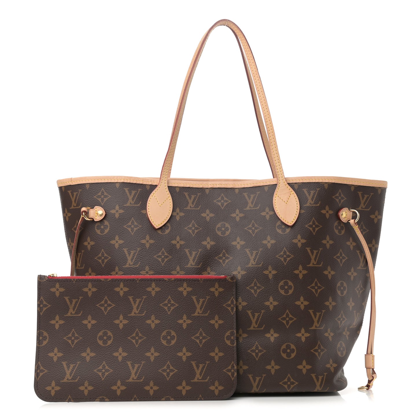 Monogram Neo Neverfull MM Cherry