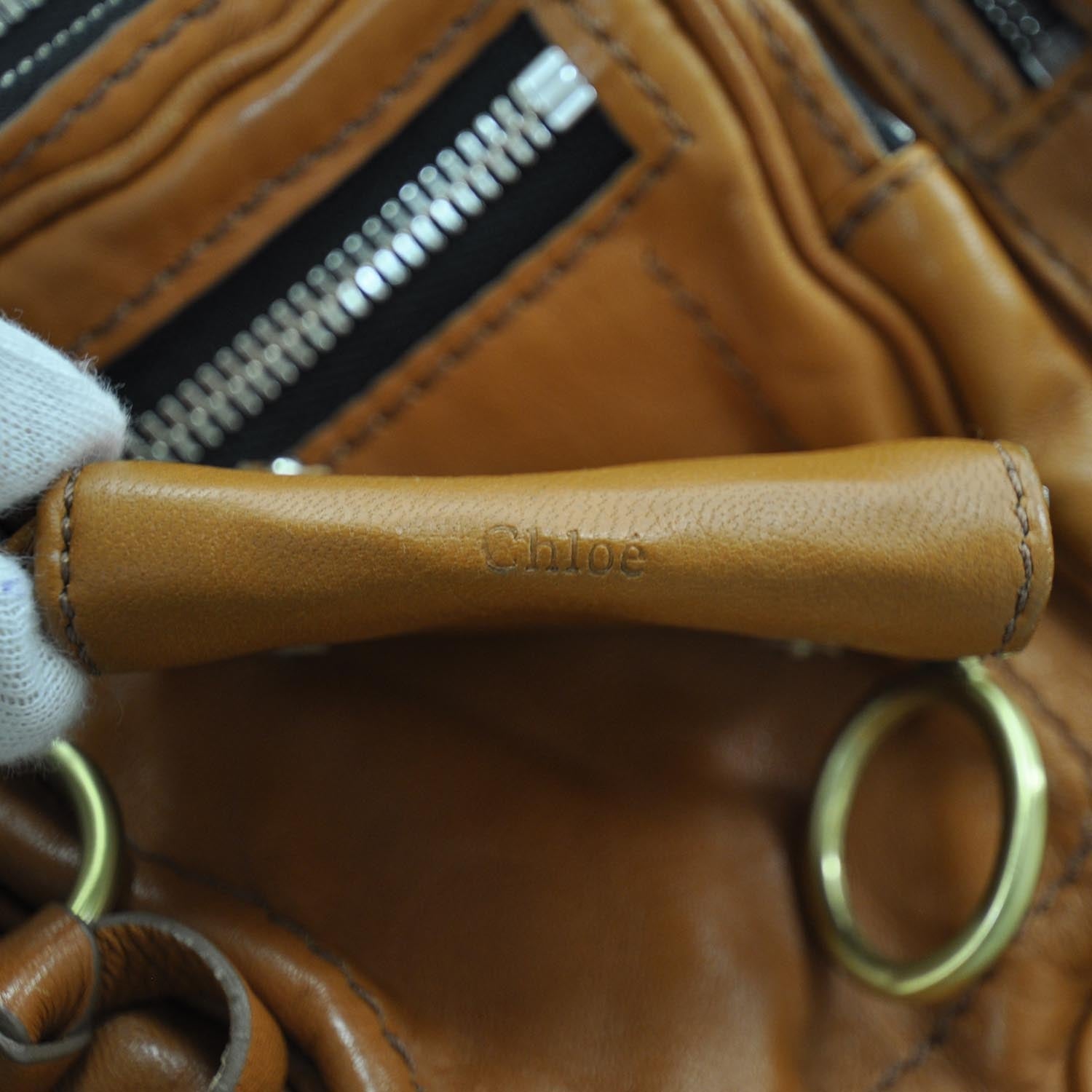 Chloe Calfskin Betty Hobo Yellow 10 of 10