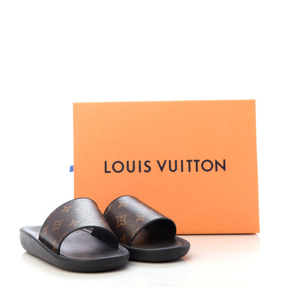 Louis Vuitton Monogram Sunbath Slide Sandals 37 10 of 10