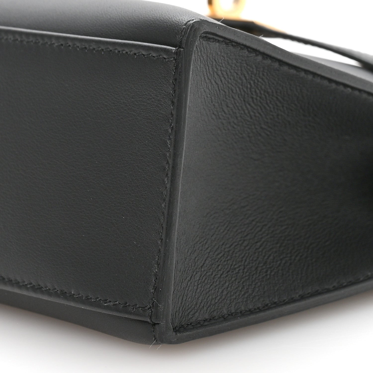 Hermes Swift Kelly Pochette Clutch Black 10 of 11