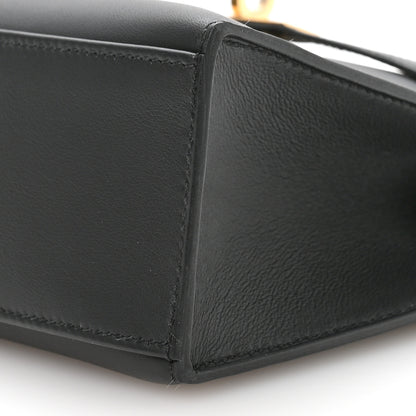 Hermes Swift Kelly Pochette Clutch Black 10 of 11