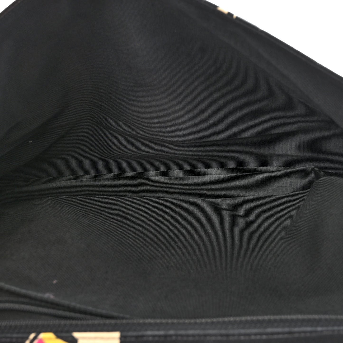Canvas Chocolate Bar Quilted Flap Multicolor