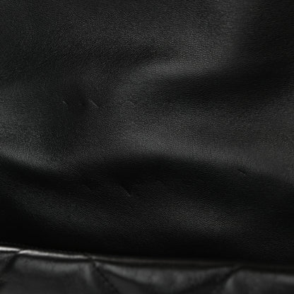 Chanel Goatskin Quilted Maxi Chanel 19 Flap Black 11 of 11