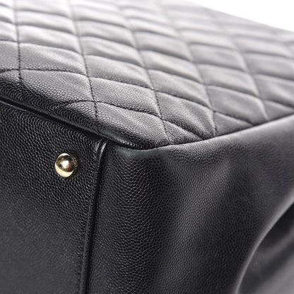 Chanel Caviar Quilted Large Business Affinity Shopping Bag Black 13 of 14