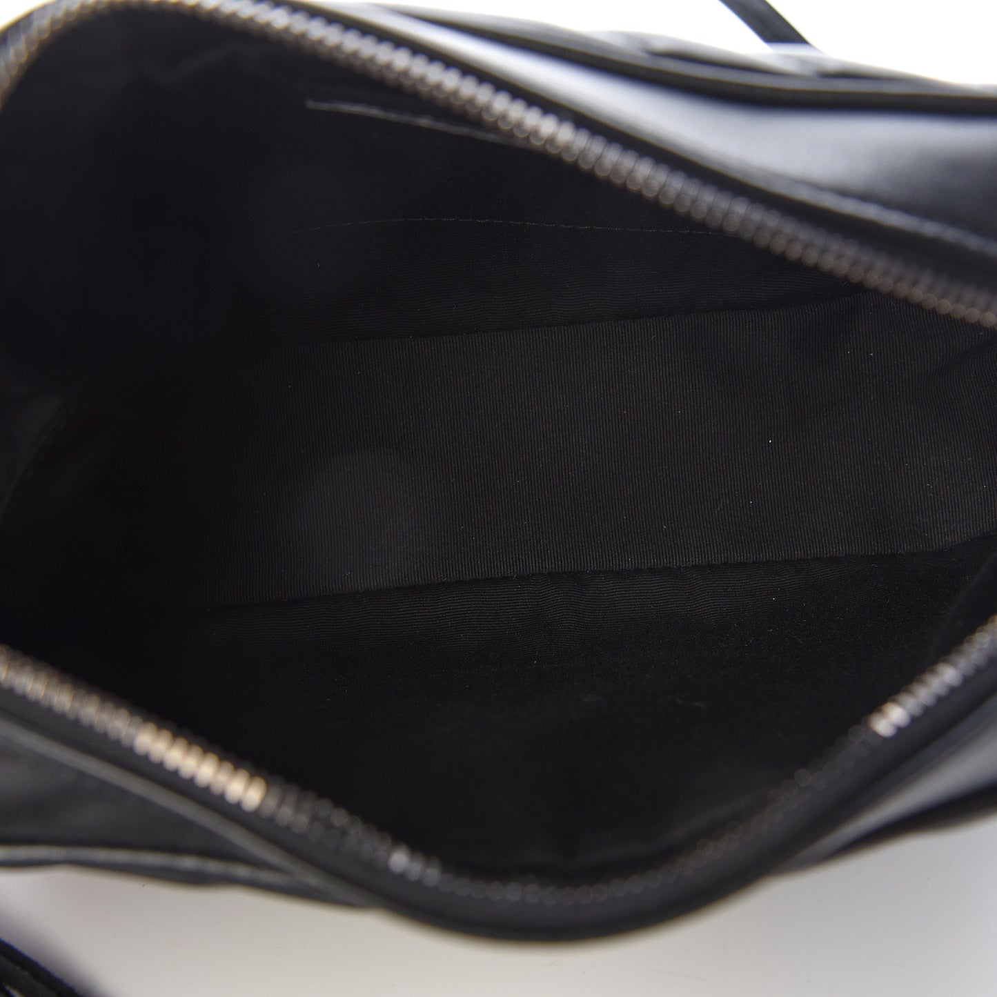 Calfskin Matelasse Monogram Lou Camera Bag Black